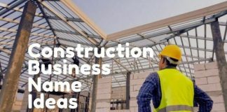 Construction Business Name Ideas of 2021