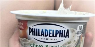 Philadelphia Cream Cheese Nutrition Facts