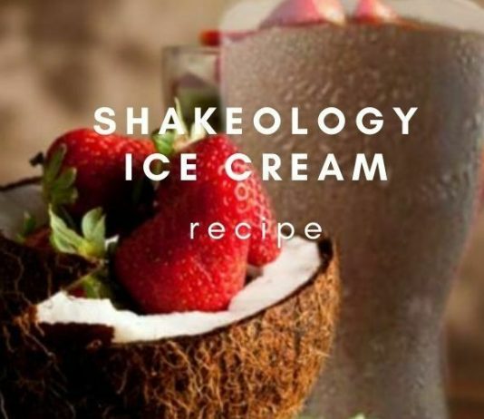 Shakeology Ice Cream Recipe