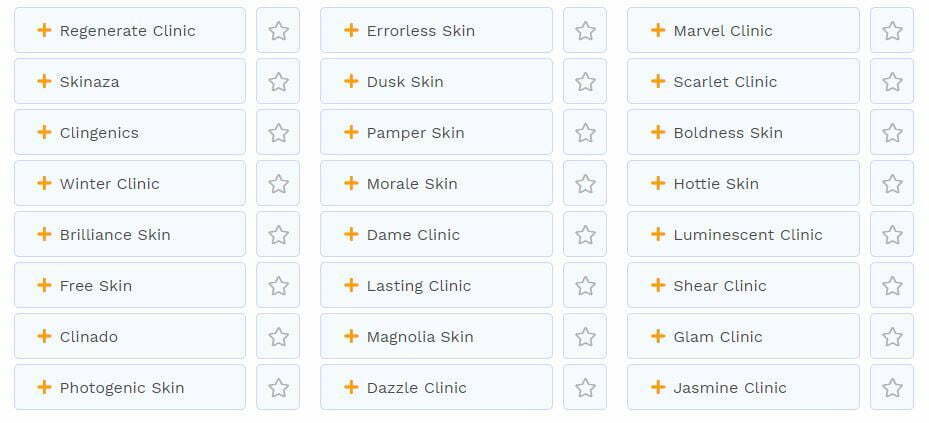 Skin Clinic Business Names Ideas