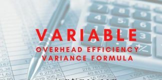 Variable Overhead Efficiency Variance Formula