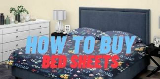 how to buy bed sheets