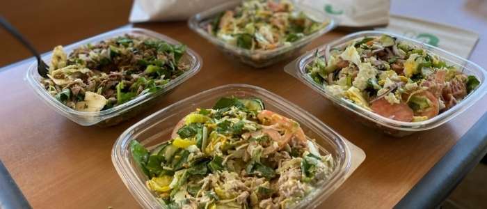Subway Chopped Salad (110 Calories)