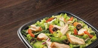 Subway Chopped Salad Calories
