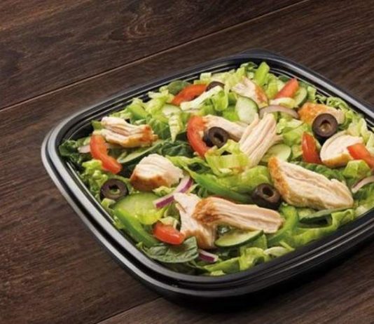 Subway Chopped Salad Calories