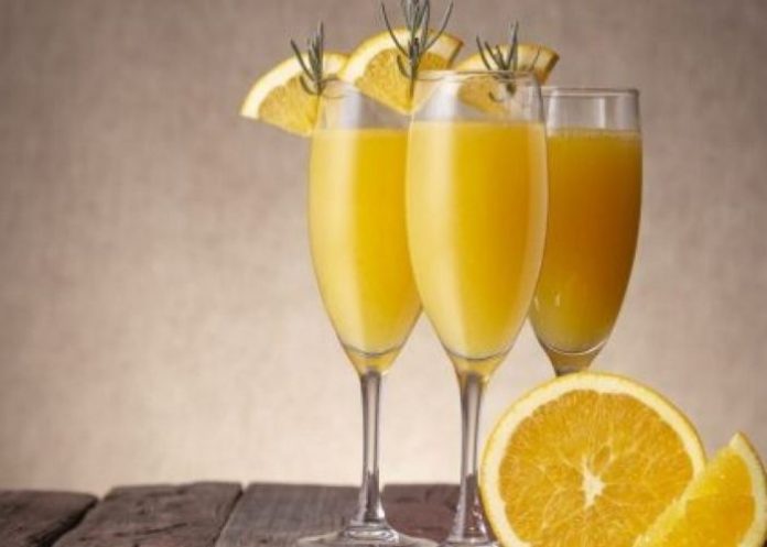 Non alcoholic Mocktail Mimosa Recipe
