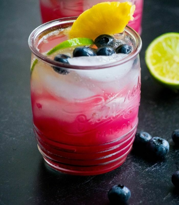 Blueberry Pineapple Lemonade
