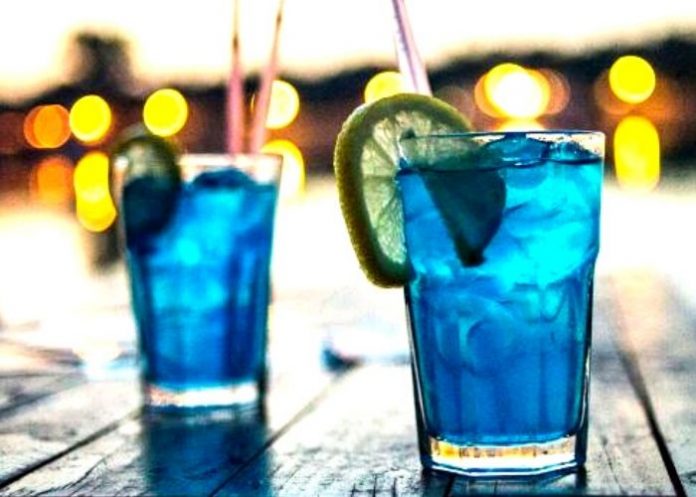 Blue Motorcycle Drink Cocktail Recipe