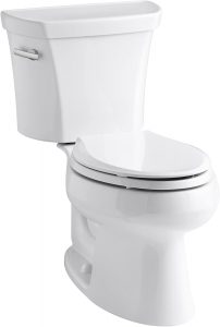 Kohler K-3998-0 Wellworth Elongated 1.28 gpf Toilet