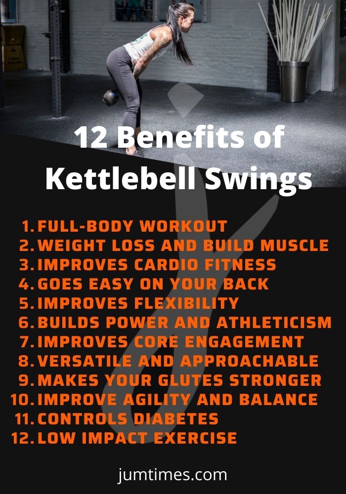12 Benefits of Kettlebell Swings