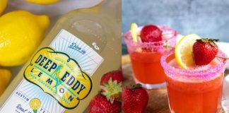 Deep Eddy Strawberry Texas Lemonade Drink