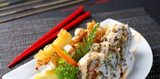 chicken tempura roll