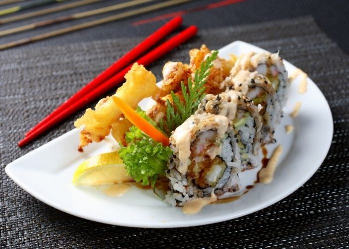 chicken tempura roll