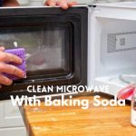 Clean Microwave with Baking Soda