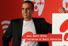 Sunil Bharti Mittal Chairperson of Bharti Enterprises